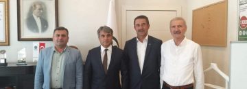 ŞEKER FABRİKALARI GENEL.MÜDÜRÜ ŞAHİN’E KIRŞEHİR’DEN ZİYARET