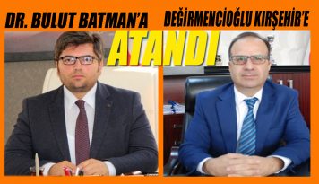 SAĞLIK İL MÜDÜRLÜĞÜNDE NÖBET DEĞİŞİMİ