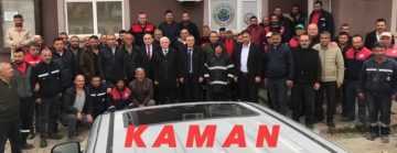 KAMAN ÖZ EVLADINA SAHİP ÇIKIYOR