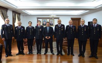 JANDARMADAN VALİ BUHARA’YA ZİYARET