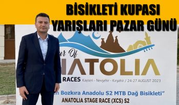 BİSİKLETİ KUPASI YARIŞLARI PAZAR GÜNÜ