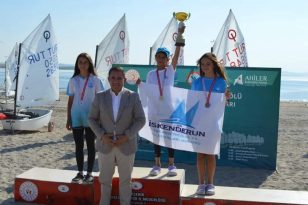 HİRFANLI’DA YAPILAN OPTİMİST YELKEN YARIŞLARI TAMAMLANDI
