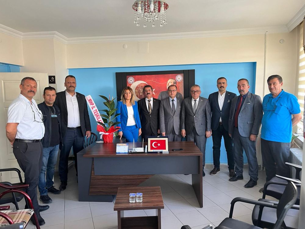 MHP İL BAŞKANI KILIÇ’TAN TÜRK-BÜRO SEN’E ZİYARET