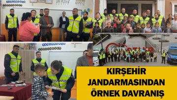 KIRŞEHİR JANDARMASINDAN ÖRNEK DAVRANIŞ