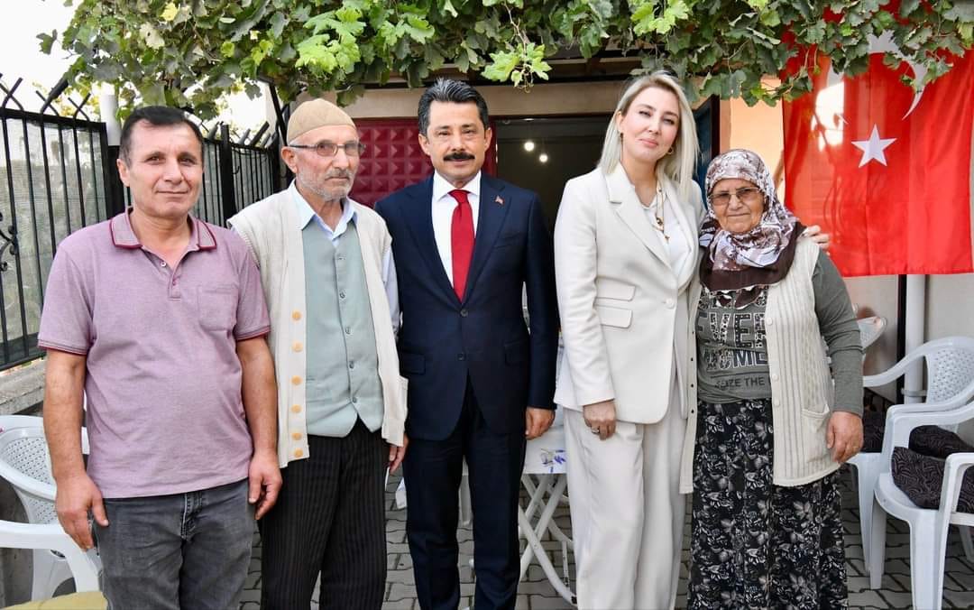 VALİ DEMİRYÜREK’DEN ŞEHİT AİLESİ VE GAZİYE ZİYARET