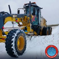 ÖZEL İDARE 24 SAAT KARLA MÜCADELE İÇİN YOLLARDA